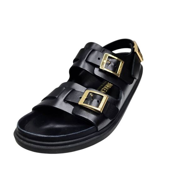 Birkenstock Cannes Leather Black Size 7 - Picture 4 of 9